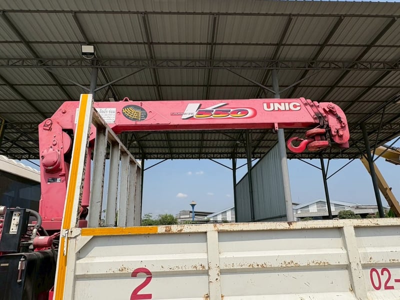 10ล้อ Hino Victor FL260 ปี63 เครน UNIC 5ตัน 4ปลอก 3ชัก 10ล้อ Hino Victor FL260 ปี63 เครน UNIC 5ตัน 4ปลอก 3ชัก