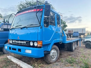 MITSUBISHI 10ล้อ เพลาเดียว 160แรงม้า เทลลเลอร์แท่นเตี้ย ปี2537 MITSUBISHI 10ล้อ เพลาเดียว 160แรงม้า เทลลเลอร์แท่นเตี้ย ปี2537