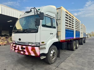 NISSAN UD CWM 320แรงม้า รถบรรทุก 10ล้อ พ่วงแม่ลูก ปี2003 NISSAN UD CWM 320แรงม้า รถบรรทุก 10ล้อ พ่วงแม่ลูก ปี2003