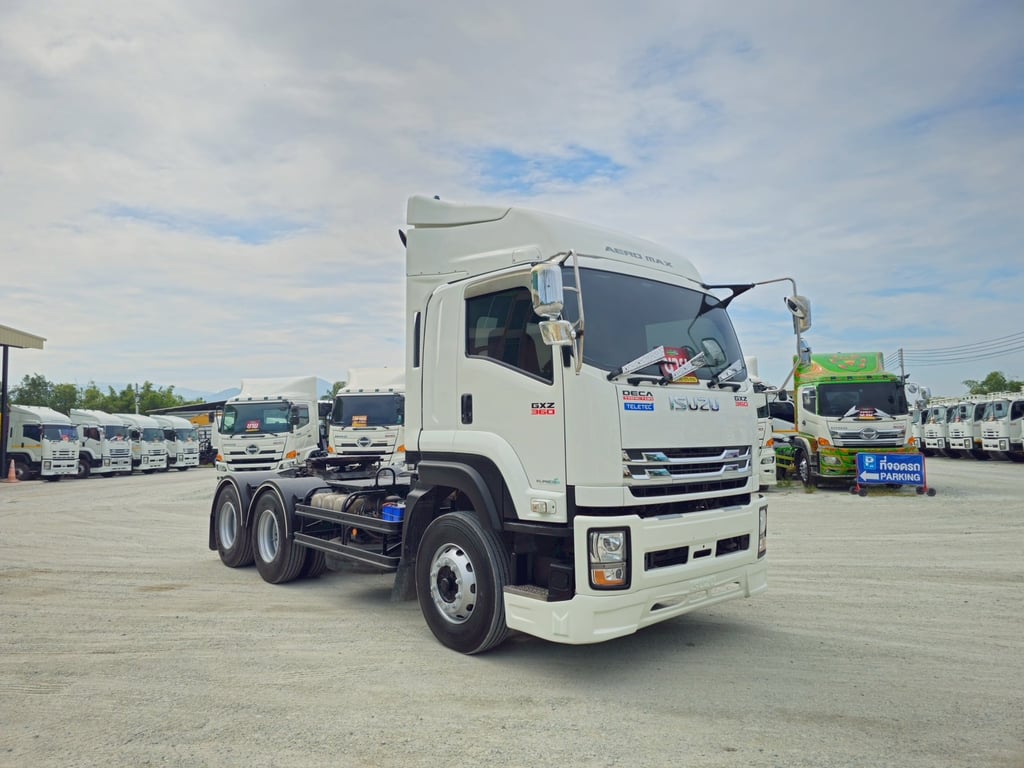 ISUZU GXZ 360แรงม้า รถบรรทุก หัวลาก 10ล้อ ปี66