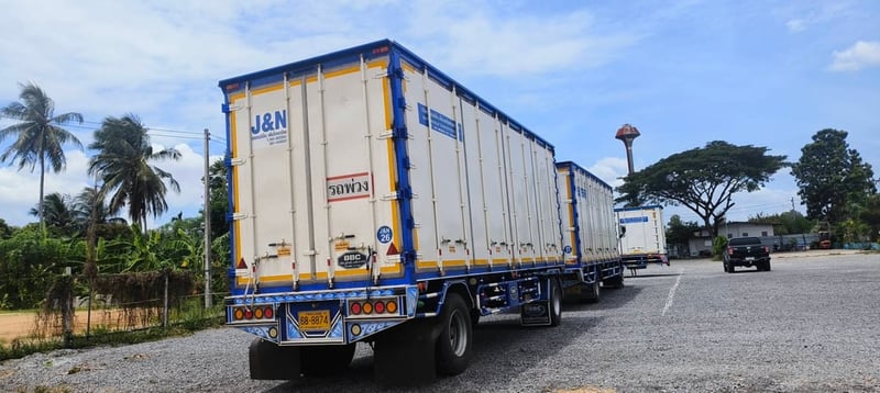 HINO FG 240แรง 6ล้อ พ่วงแม่ลูก แยกได้