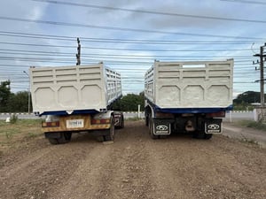 HINO FM 320แรงม้า รถบรรทุก 10ล้อ พ่วงแม่ลูก ปี2539