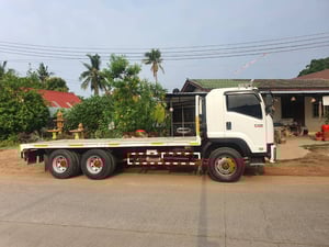 ISUZU FTR240 ปี57 แปลงเป็น10ล้อ แหนบ พร้อมใช้งาน