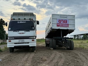 HINO FM 320แรงม้า รถบรรทุก 10ล้อ พ่วงแม่ลูก ปี2539