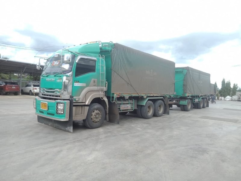 ISUZU FXZ360 พ่วงแม่ลูก ปี64 รถพร้อมใช้งาน