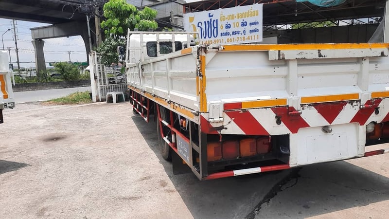 HINO FC9J 175 แรง ปี 2564 ยาว 6.50 เมตร รถสภาพสวย เดิมๆ พร้อมใช้งาน