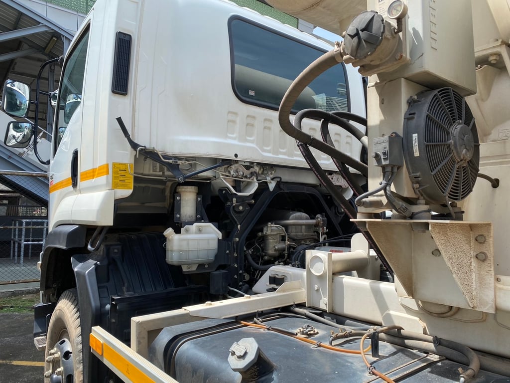 ISUZU FXZ320แรงม้า 10ล้อ โม่ผสมปูน ปี65  มี2คัน