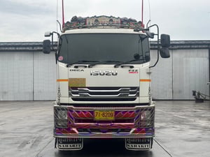 ISUZU FXZ 360แรงม้า รถบรรทุก 10ล้อ พ่วงแม่ลูก ปี2018