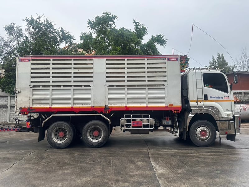 ISUZU FXZ 360แรงม้า รถบรรทุก 10ล้อ พ่วงแม่ลูก ปี2018