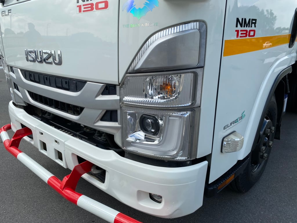 ISUZU NMR130 รถบรรทุก 6ล้อ ดั้มพ์ ปี66 รถสวย ไมล์น้อย ยางใหม่6เส้น