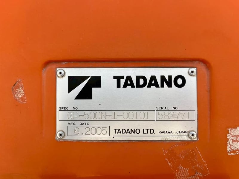ไม่ต้องไปไกลถึงญี่ปุ่น! TADANO GR500N-1 สภาพนางฟ้า ส่งตรงจากเจแปนถึงลานรถเราแล้ว