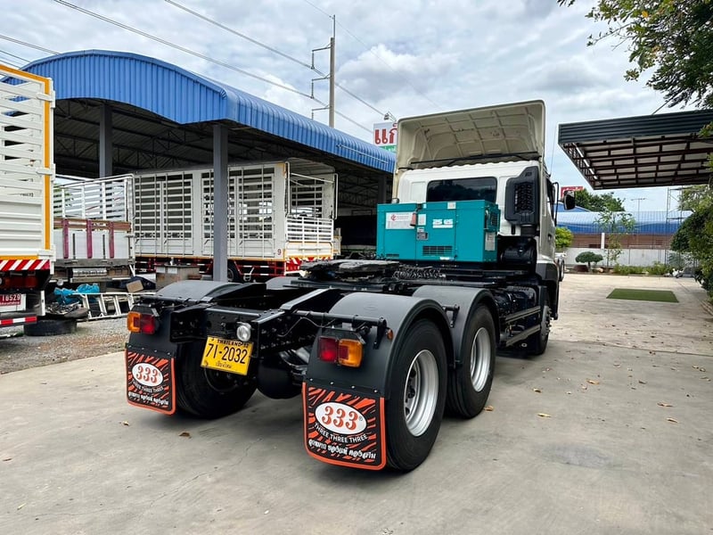 HINO FM 344แรงม้า รถบรรทุก 10ล้อ หัวลาก เฉพาะหัว ปี2023 เลขไมล์น้อยกว่า 100,000 กม.