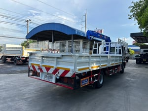 Hino Fc9j210 ปี64 ติดเครน tadano 3ตัน4ปลอก ตะขอพับ กะบะยาว 5.8เมตร Hino Fc9j210 ปี64 ติดเครน tadano 3ตัน4ปลอก ตะขอพับ กะบะยาว 5.8เมตร