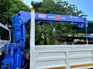 Hino Fc9j210 ปี64 ติดเครน tadano 3ตัน4ปลอก ตะขอพับ กะบะยาว 5.8เมตร Hino Fc9j210 ปี64 ติดเครน tadano 3ตัน4ปลอก ตะขอพับ กะบะยาว 5.8เมตร