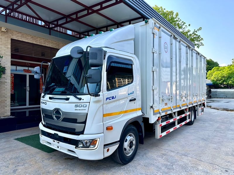 HINO FC รถบรรทุก 6ล้อ ตู้แห้ง ปี 63