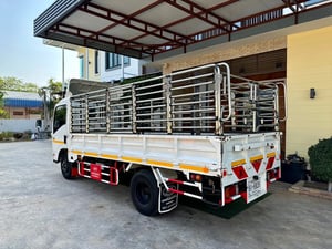 ISUZU NMR รถบรรทุก 6ล้อ กระบะคอก ปี 65