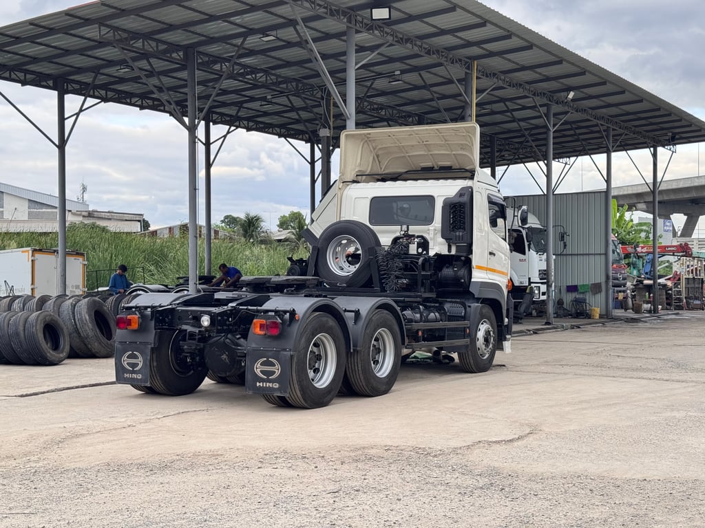 HINO FM 344แรงม้า รถบรรทุก 10ล้อ หัวลาก เฉพาะหัว ปี2024 HINO FM 344แรงม้า รถบรรทุก 10ล้อ หัวลาก เฉพาะหัว ปี2024