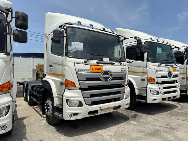 HINO FM 380แรงม้า รถบรรทุก 10ล้อ หัวลาก เฉพาะหัว ปี2022 HINO FM 380แรงม้า รถบรรทุก 10ล้อ หัวลาก เฉพาะหัว ปี2022