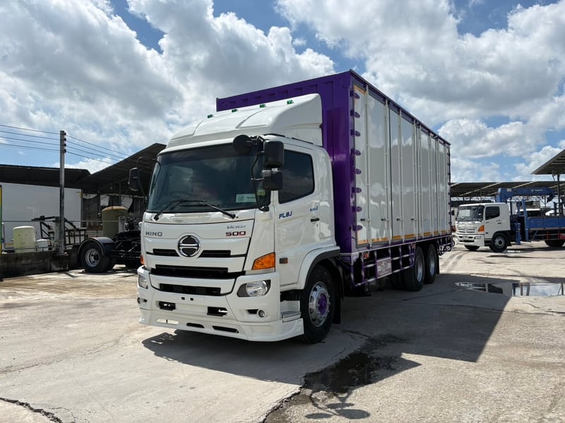 HINO FL 260แรงม้า รถบรรทุก 10ล้อ ตู้แห้ง ปี2019
