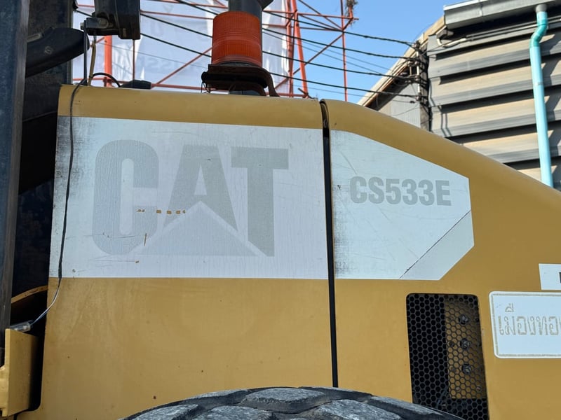 รถบดล้อเรียบ CAT 10ตัน