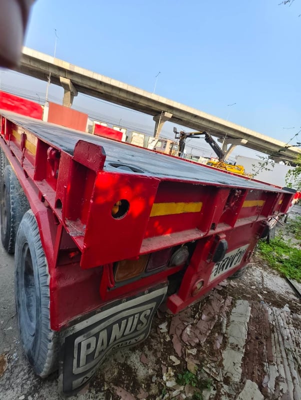 หางพื้นเรียบ 3 เพลา RCK พร้อมใช้งาน