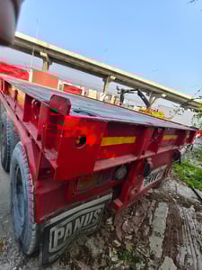 หางพื้นเรียบ 3 เพลา RCK พร้อมใช้งาน