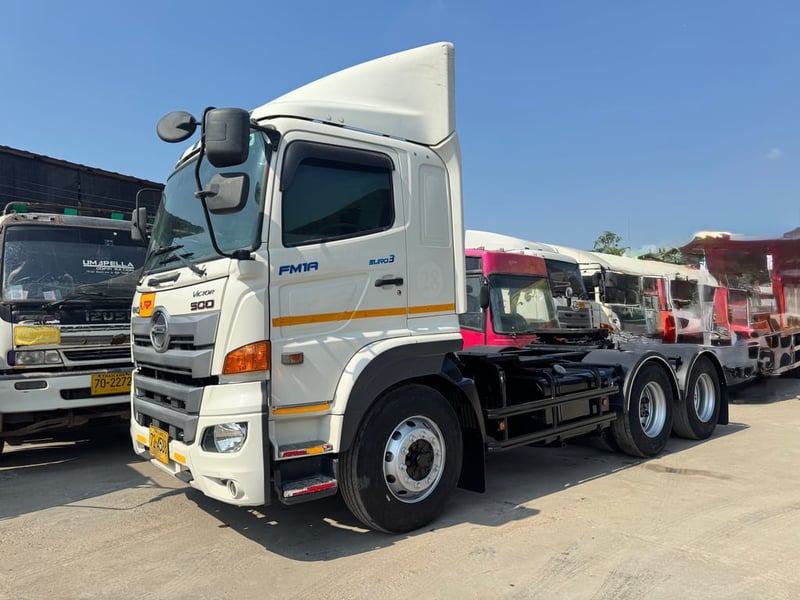HINO FM 344แรงม้า รถบรรทุก 10ล้อ หัวลาก เฉพาะหัว ปี2021 HINO FM 344แรงม้า รถบรรทุก 10ล้อ หัวลาก เฉพาะหัว ปี2021