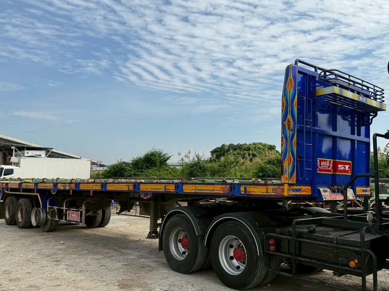 หางพื้นเรียบ3เพลาปี61อู่STเทเลอร์ย.13.5ม. หางพื้นเรียบ3เพลาปี61อู่STเทเลอร์ย.13.5ม.