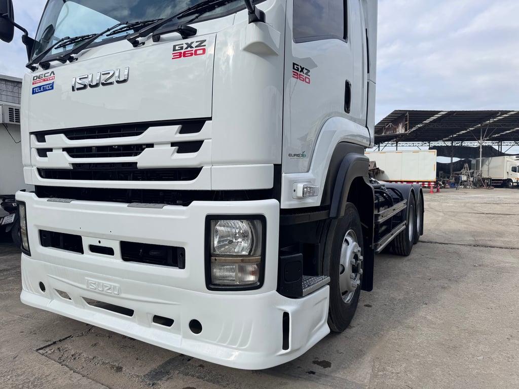 ISUZU GXZ 360แรงม้า รถบรรทุก หัวลาก 10ล้อ หัวลาก เฉพาะหัว ปี2015 ISUZU GXZ 360แรงม้า รถบรรทุก หัวลาก 10ล้อ หัวลาก เฉพาะหัว ปี2015