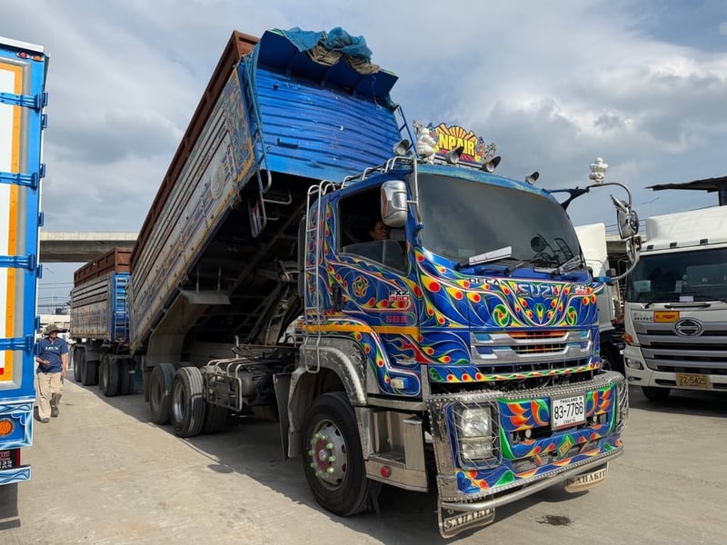 ISUZU FXZ 360แรงม้า รถบรรทุก 10ล้อ พ่วงแม่ลูก ปี2018