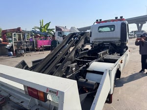 ISUZU NPR 150แรงม้า รถบรรทุก 6ล้อ รถสไลด์ ปี2020