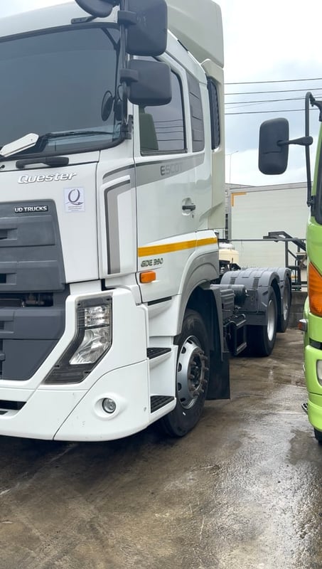 NISSAN UD GWE 390แรงม้า รถบรรทุก หัวลาก 10ล้อ หัวลาก เฉพาะหัว ปี2020