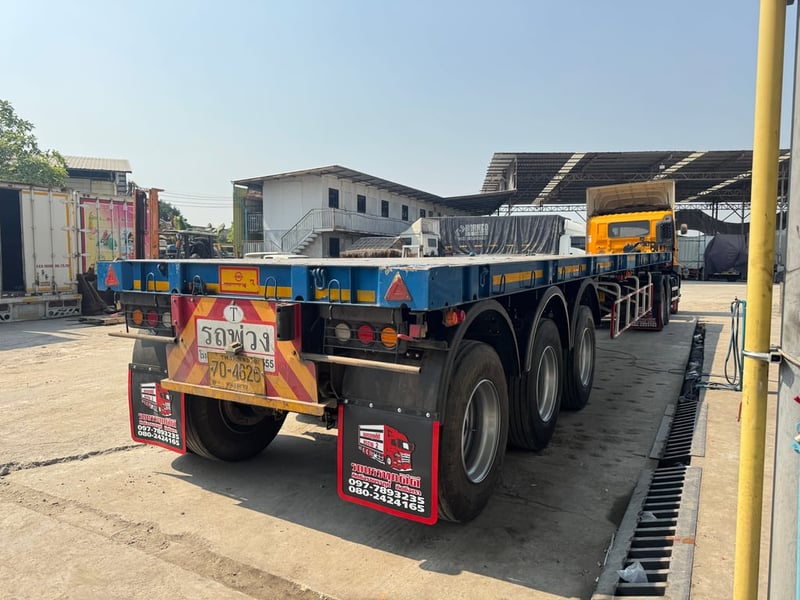 หางพื้นเรียบ 3 เพลา ปี2566