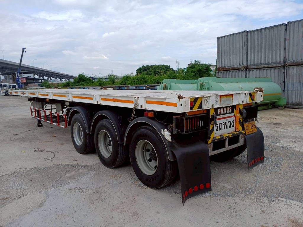 หางพื้นเรียบ 3 เพลา PANUS 