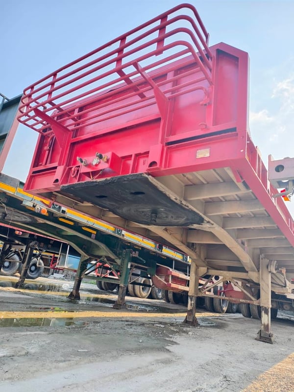 หางพื้นเรียบ 3 เพลา RCK พร้อมใช้งาน