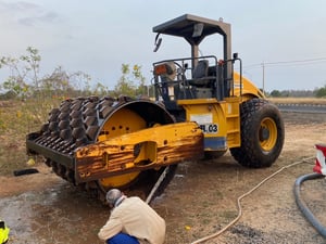 รถบดสั่นสะเทือน 2 เปลือก Volvo SD110 รถบดสั่นสะเทือน 2 เปลือก Volvo SD110