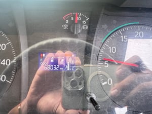 HINO FC 155แรงม้า รถบรรทุก 6ล้อ กระบะเหล็กติดเครน ปี2020