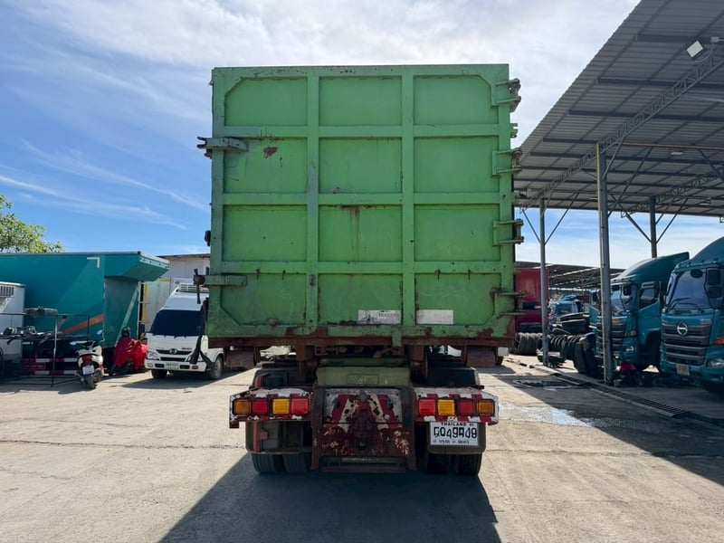 ISUZU FVZ 300แรงม้า รถบรรทุก 10ล้อ พ่วงแม่ลูก ปี2018