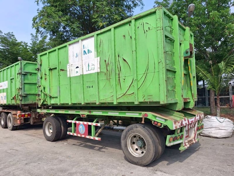 ISUZU FVZ 300แรงม้า รถบรรทุก 10ล้อ พ่วงแม่ลูก ปี2018