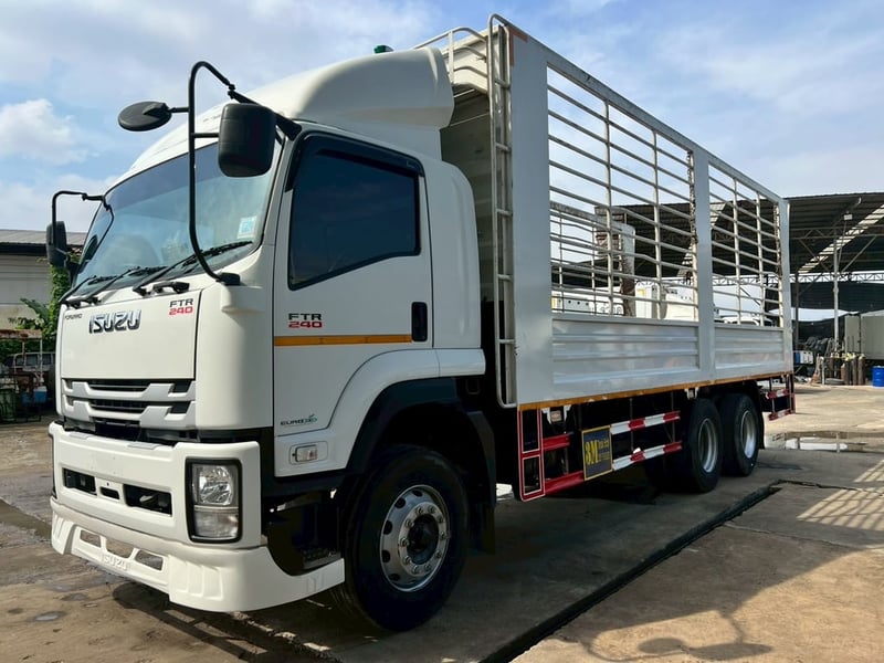 ISUZU FTR 240แรงม้า รถบรรทุก 10ล้อ กระบะคอกสูง ปี2022