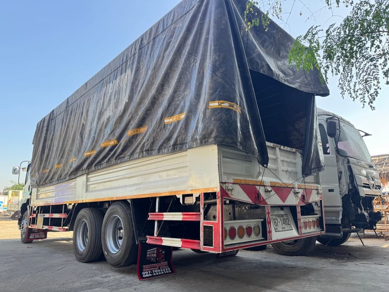 ISUZU FTR 240แรงม้า รถบรรทุก 10ล้อ กระบะคอกสูง ปี2022