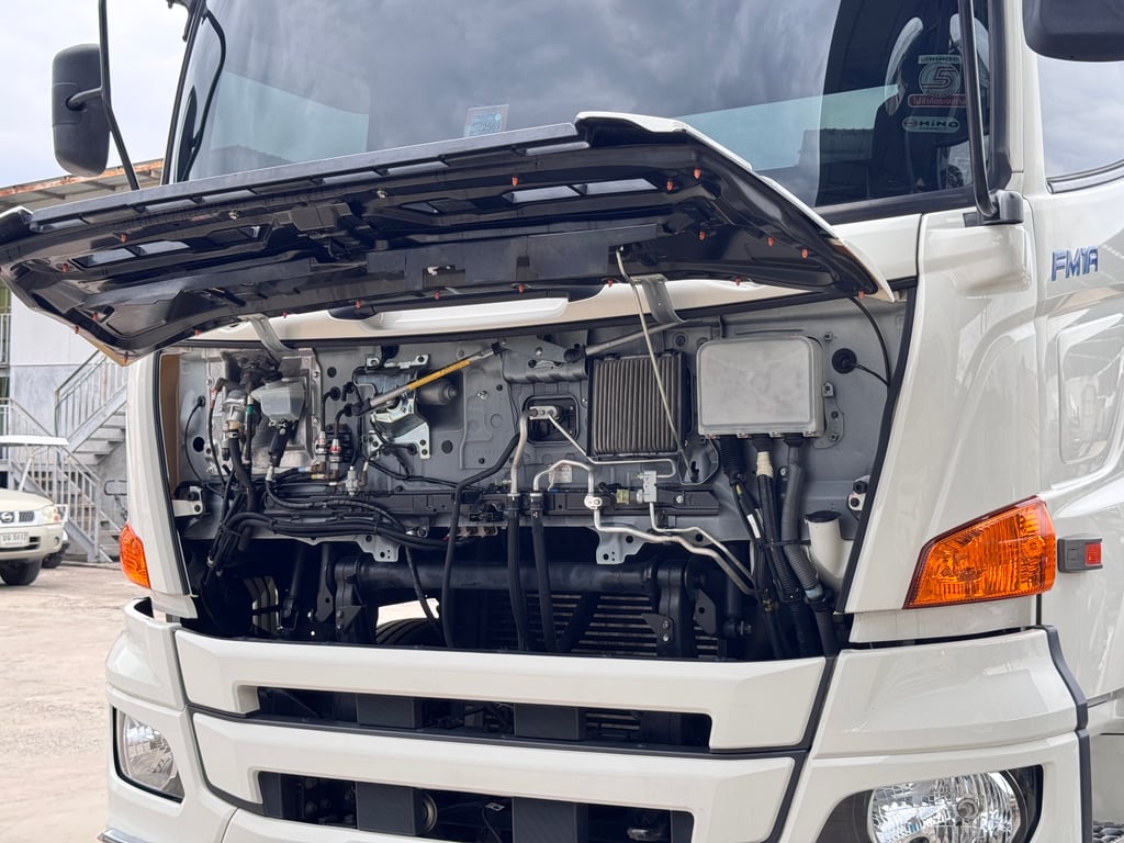 HINO FM 344แรงม้า รถบรรทุก 10ล้อ หัวลาก เฉพาะหัว ปี2024 HINO FM 344แรงม้า รถบรรทุก 10ล้อ หัวลาก เฉพาะหัว ปี2024