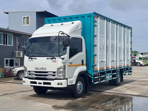 ISUZU FRR 190แรงม้า รถบรรทุก 6ล้อ ตู้แห้ง ปี2019