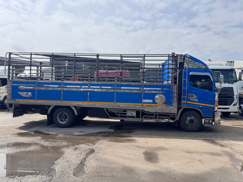 HINO FC 210แรงม้า รถบรรทุก 6ล้อ กระบะคอกสูง ปี2019 HINO FC 210แรงม้า รถบรรทุก 6ล้อ กระบะคอกสูง ปี2019