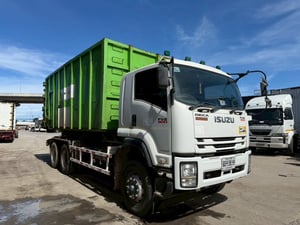 ISUZU FVZ 300แรงม้า รถบรรทุก 10ล้อ พ่วงแม่ลูก ปี2018