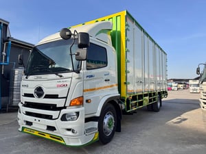 HINO FG 240แรงม้า รถบรรทุก 6ล้อ ตู้แห้ง ปี2016