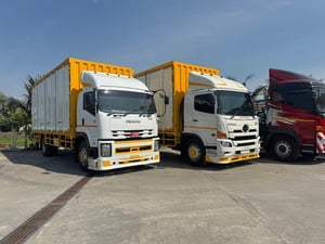 ISUZU FTR 240แรงม้า รถบรรทุก 6ล้อ ตู้แห้ง ปี2020