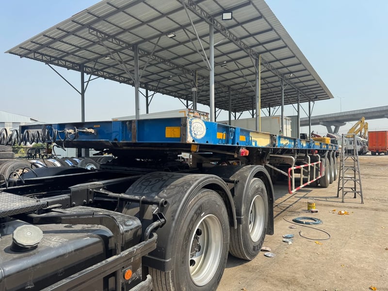 หางพื้นเรียบ 3 เพลา ปี2566