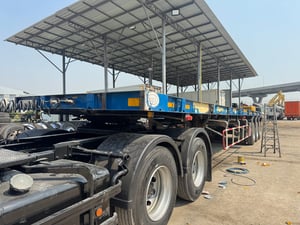 หางพื้นเรียบ 3 เพลา ปี2566