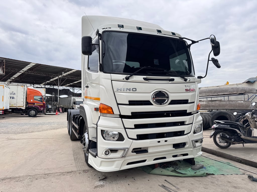HINO FM 344แรงม้า รถบรรทุก 10ล้อ หัวลาก เฉพาะหัว ปี2024